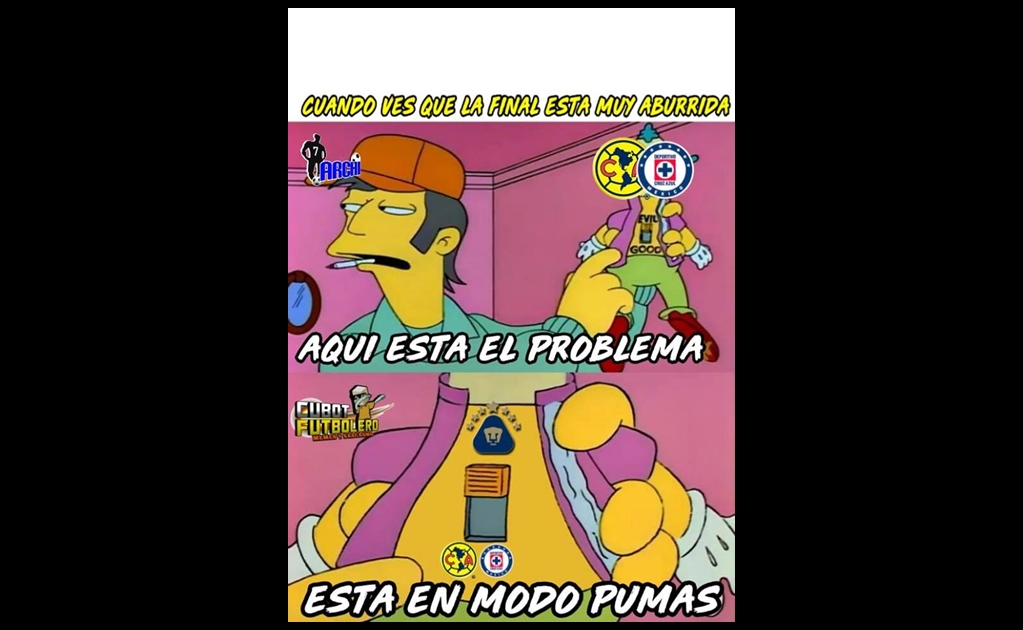 Los memes del empate sin goles entre América y Cruz Azul en la Final de Liga MX 