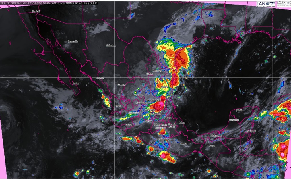 Frente frío número 1 se extiende sobre Nuevo León y Tamaulipas