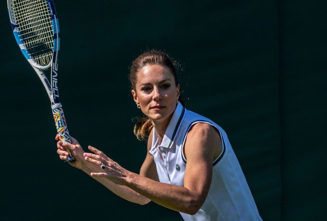Kate Middleton, súper deportista, presume sus músculos tonificados