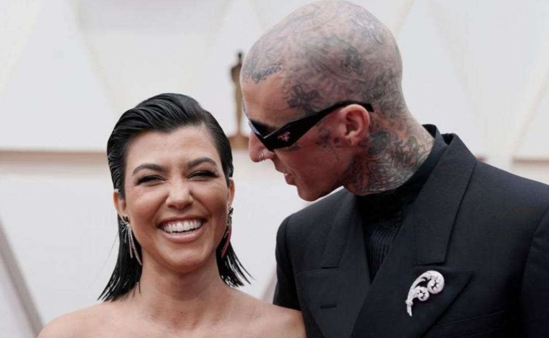 Blink-182. Kourtney Kardashian acompañará a Travis Barker en gira mundial