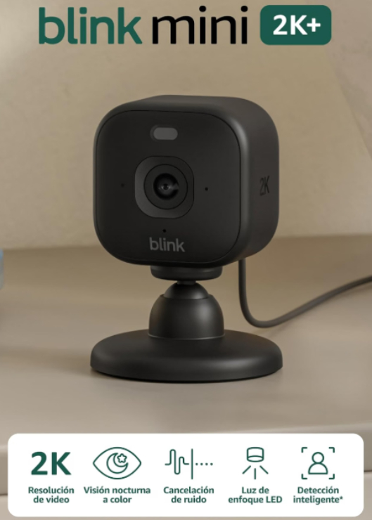 Blink Mini 2K+ Negro