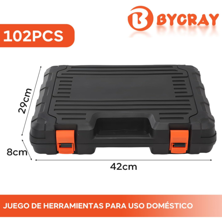 Kit de herramientas para el hogar con martillo desarmadores y pinzas
