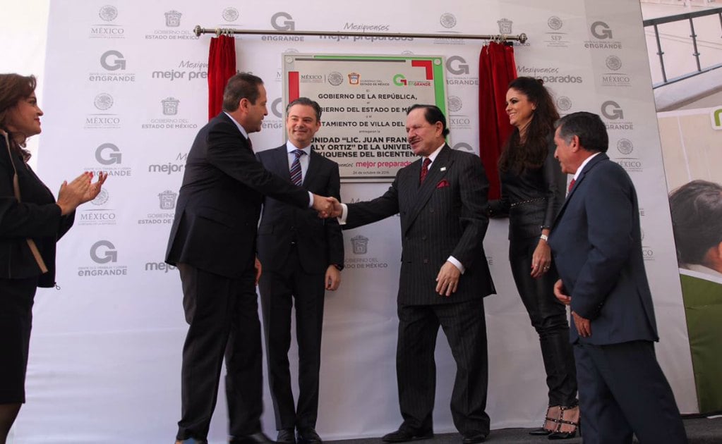 Inauguran Universidad Mexiquense del Bicentenario "Lic. Juan Francisco Ealy Ortiz"