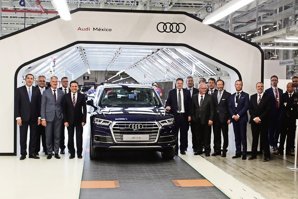 Audi inaugura primera planta de autos de lujo en México