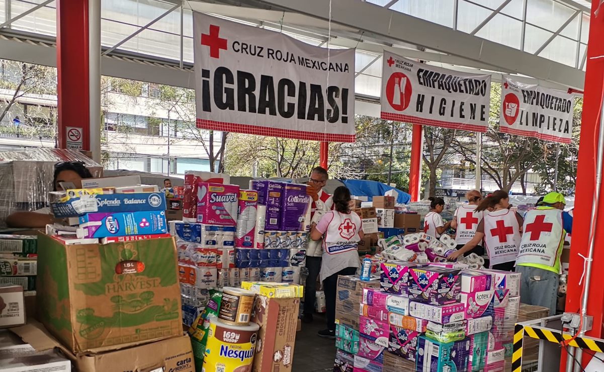 Centro de acopio Cruz Roja: ¿qué se puede donar para los damnificados de Acapulco?