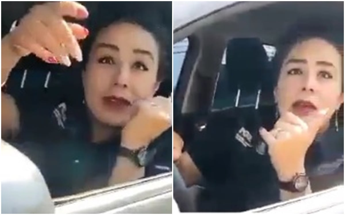 "Con una llamada viene toda mi gente": Mujer se niega a pagar tras choque y surge "Lady FGR" 
