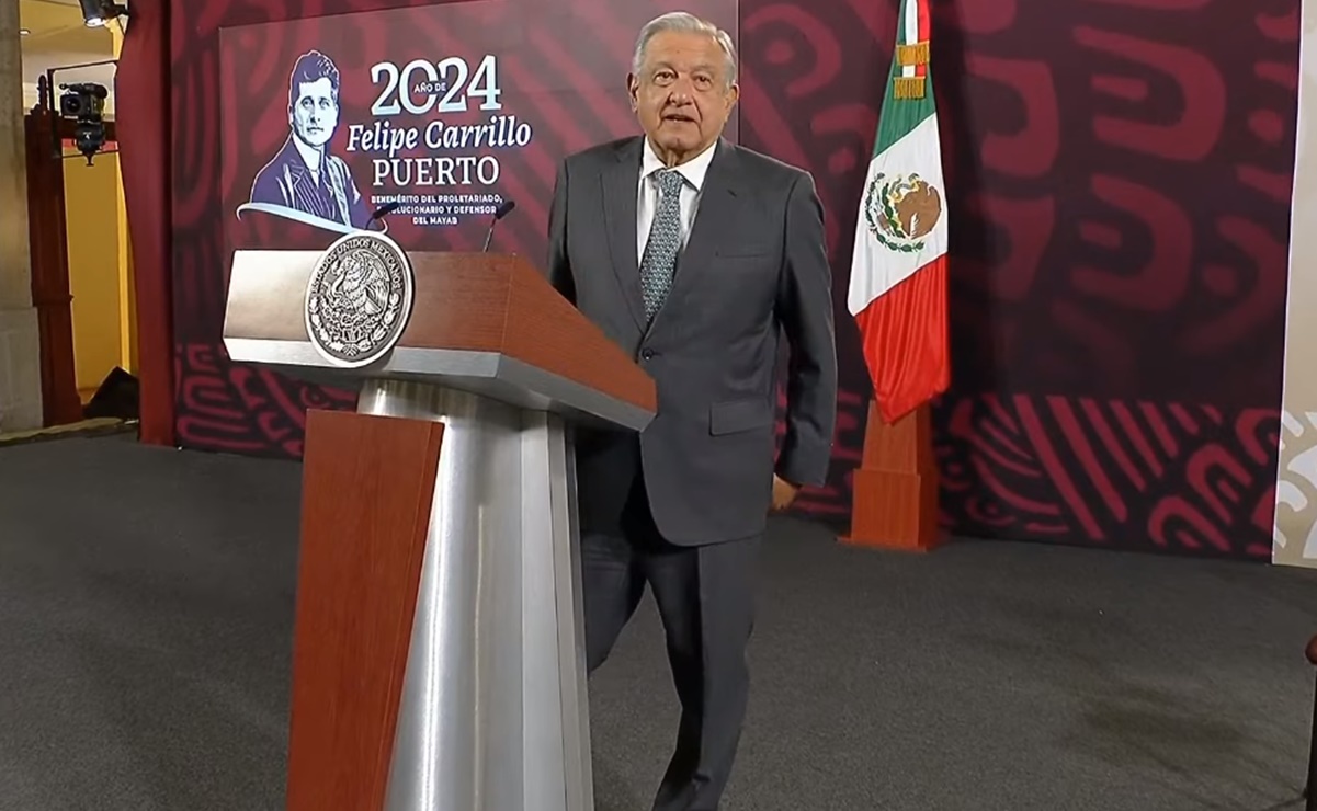 Ordena INE bajar otra mañanera de AMLO del 21 de marzo por difusión de propaganda gubernamental