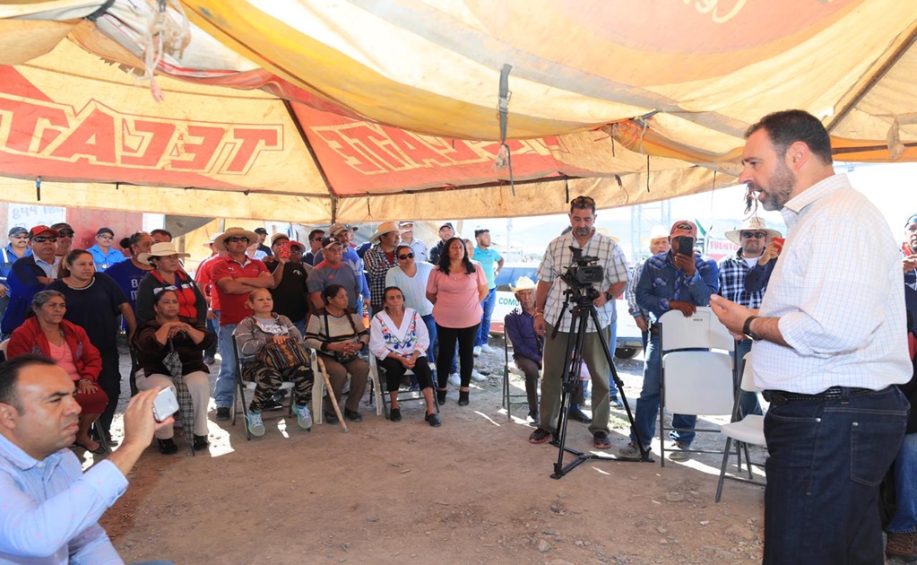 Gobernador participará en mesas de negociación para reanudar operación de Mina Peñasquito