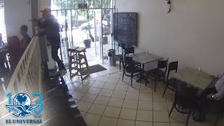 Asalto a punta de pistola en restaurante de Clavería, CDMX