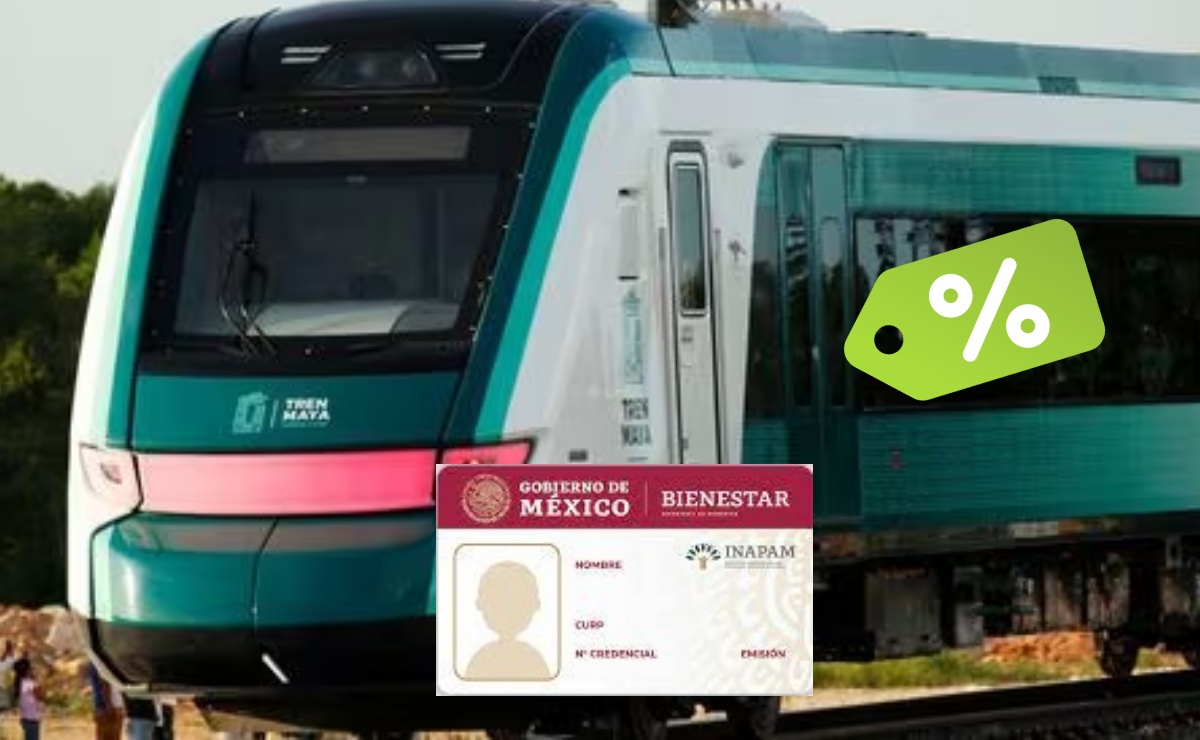 Descuento en el Tren Maya con tarjeta del INAPAM: ¿De cuánto es y cómo obtenerlo?