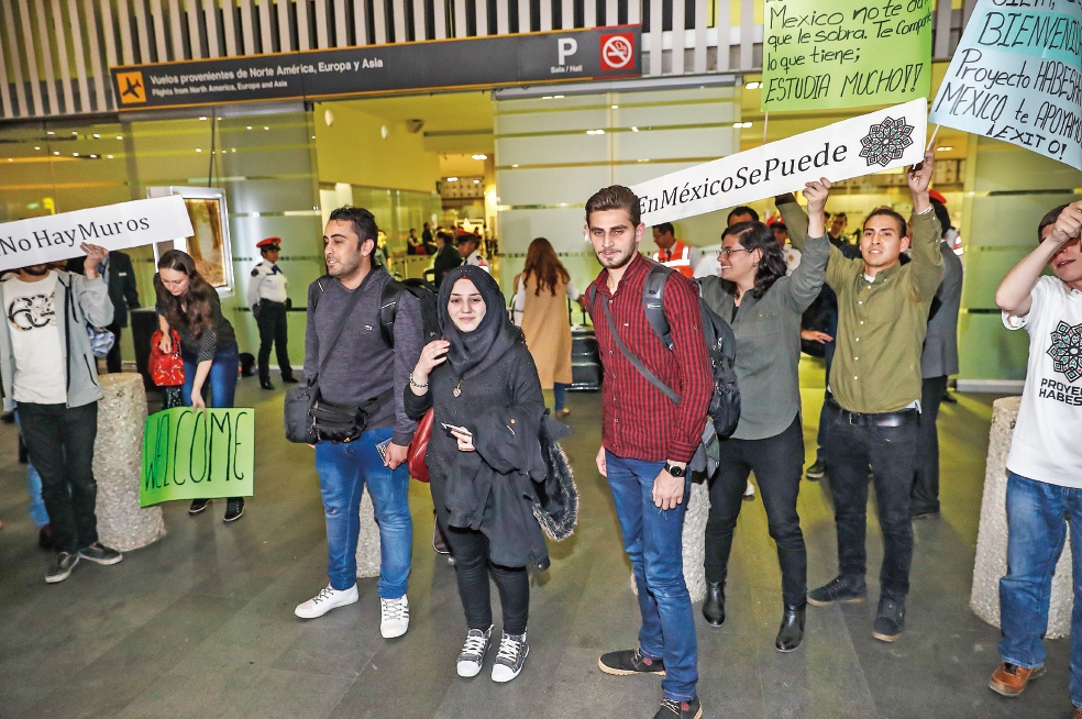 Refugiados sirios vienen a estudiar a México