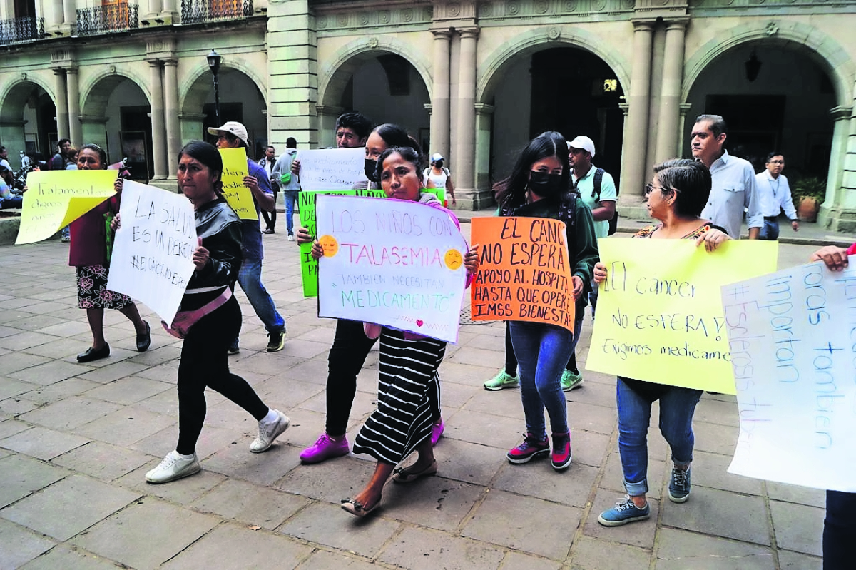 Denuncian falta de quimios y medicinas para niños con cáncer en Oaxaca