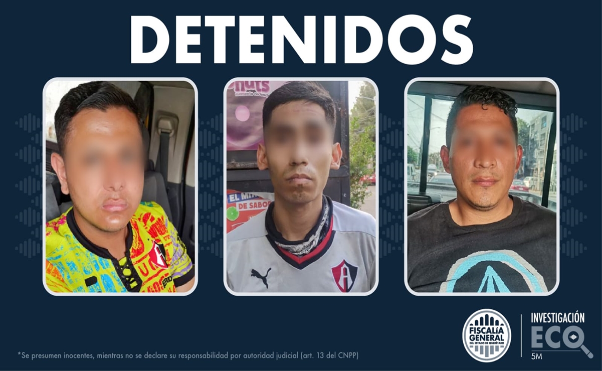 Detienen en Jalisco a 3 aficionados del Atlas por violencia en el estadio Corregidora