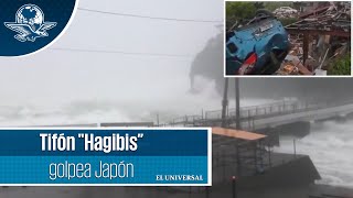 Así es el paso "del tifón más poderoso en décadas" en Japón