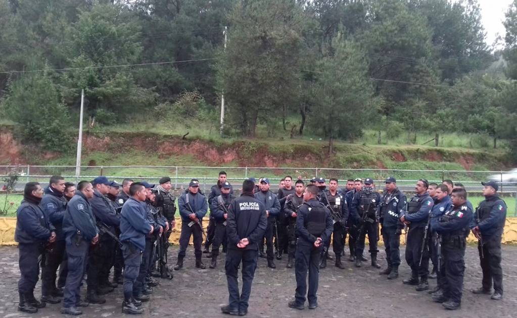 SSP refuerza operativos por tierra y aire en Michoacán