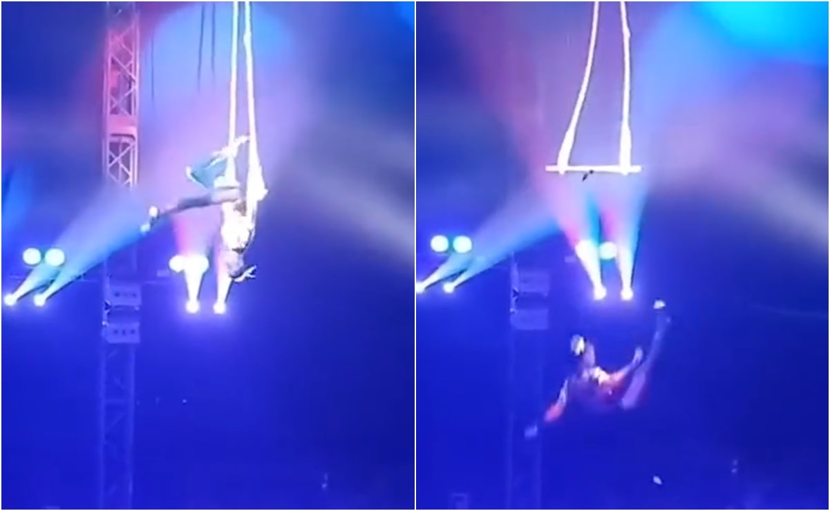¿Quién es Maria Smetanova, la trapecista que cayó al vacío durante una función de circo en Rusia?