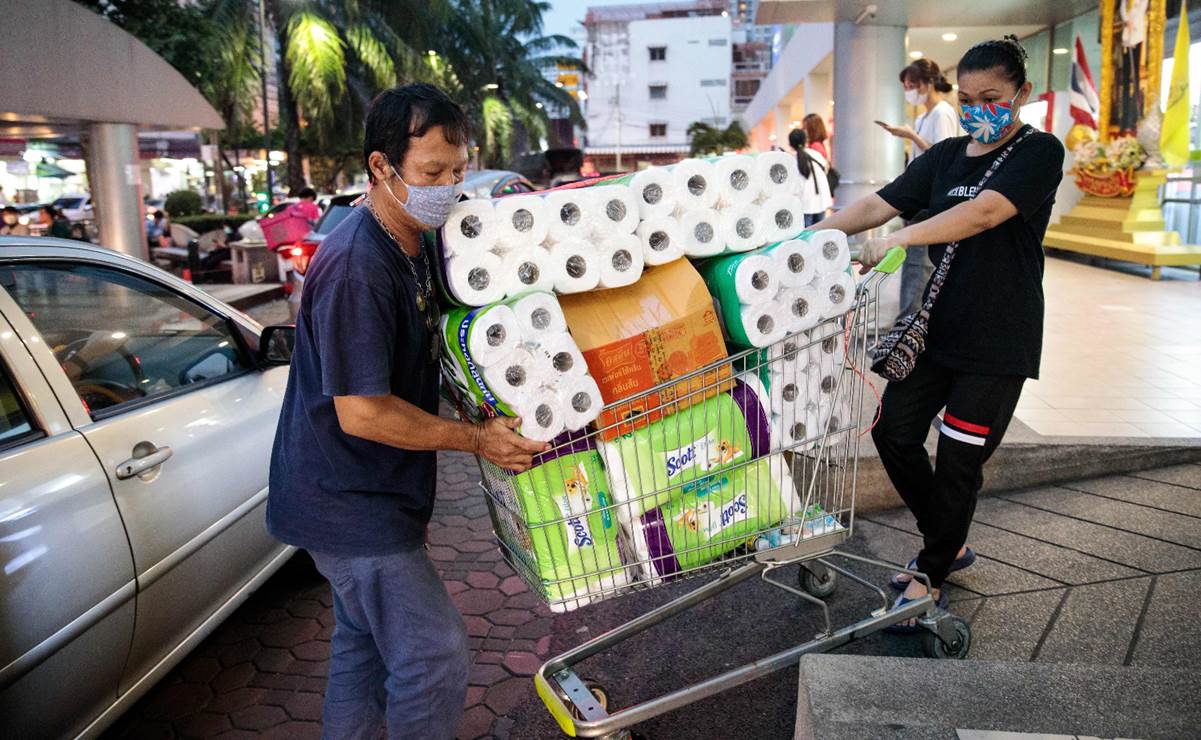 Compras de pánico por coronavirus disparan el precio del papel de baño 