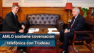 Trudeau descarta estar en reunión con AMLO y Trump en EU