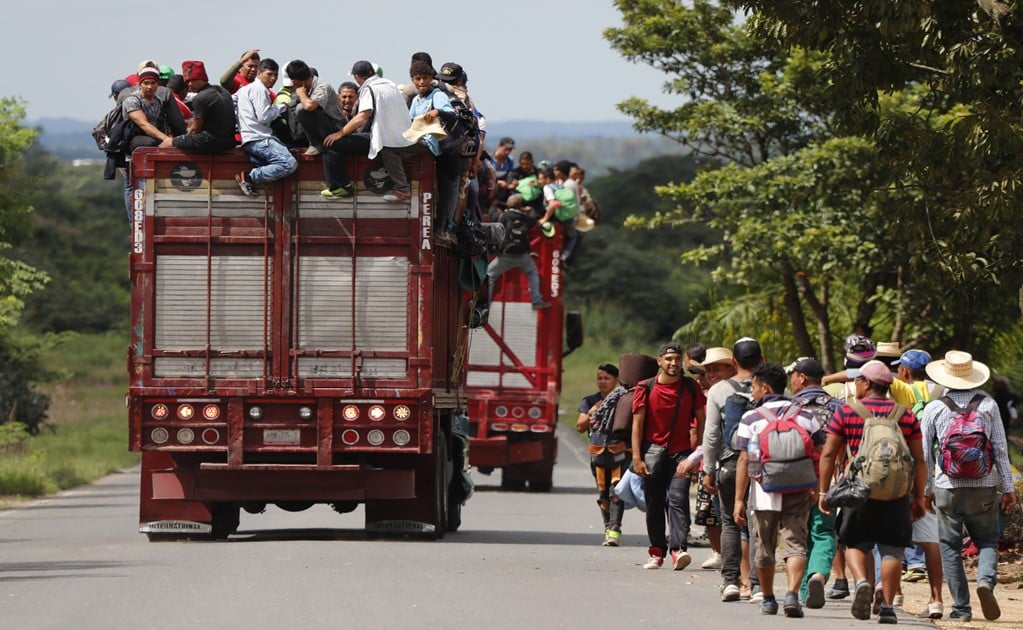 Over 1,000 Honduran migrants are headed to the U.S. border