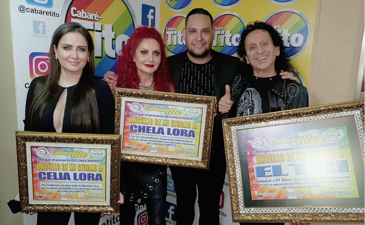 Alex Lora y su familia son reconocidos por la comunidad LGBTTTI