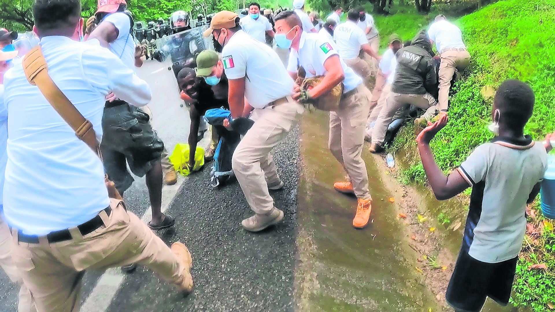 Crece detención de migrantes en México