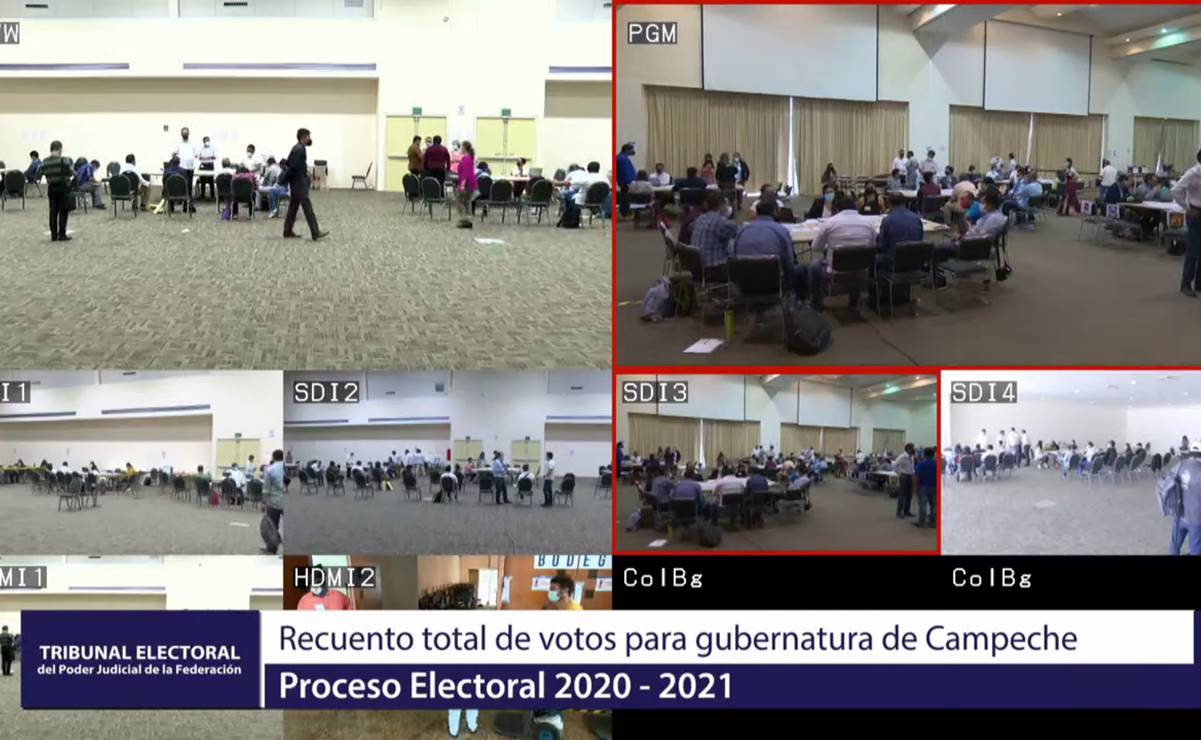 Inicia recuento de votos en Campeche