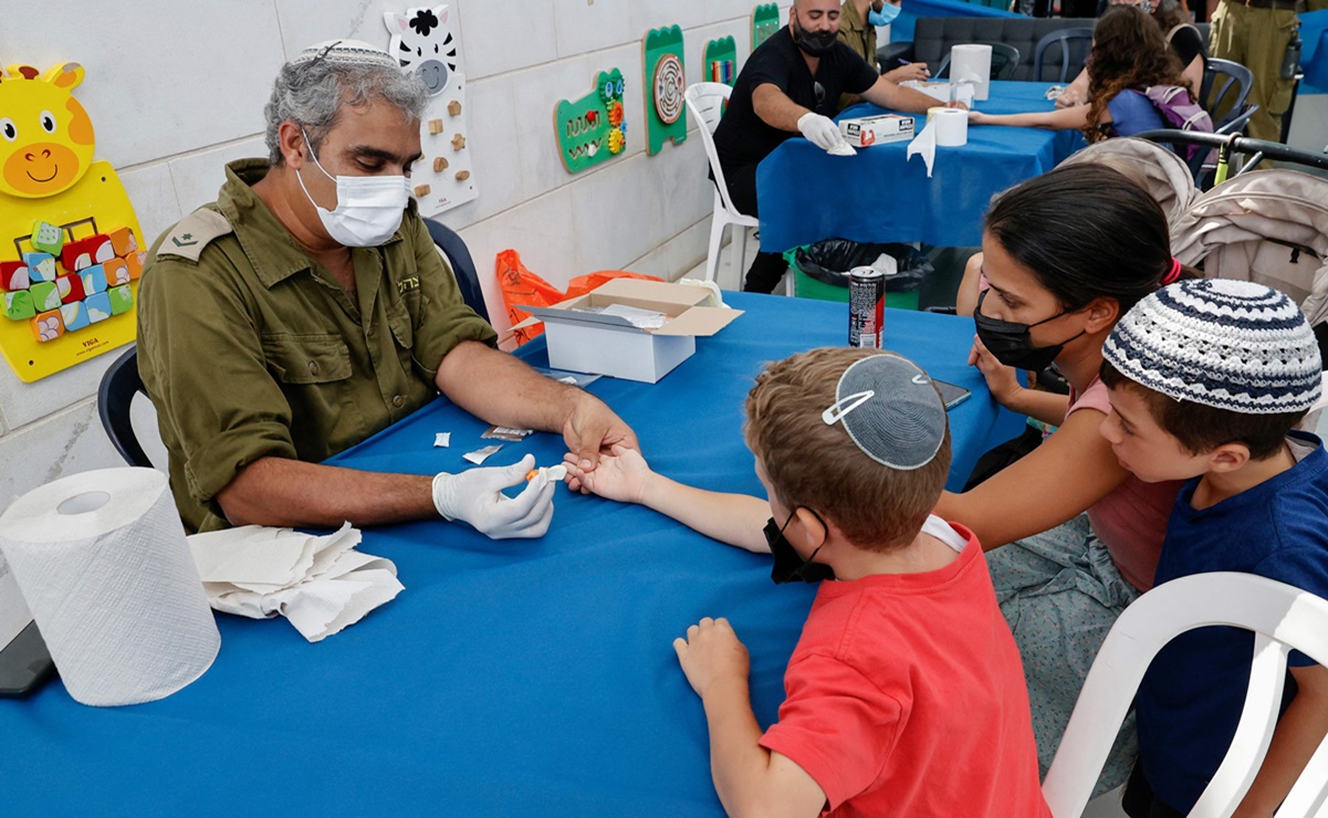 Israel comenzará a hacer pruebas antiCovid a niños de entre 3 y 12 años 