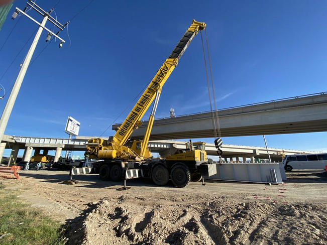 Avanza obra de puente en San Juan del Río-Xilitla 