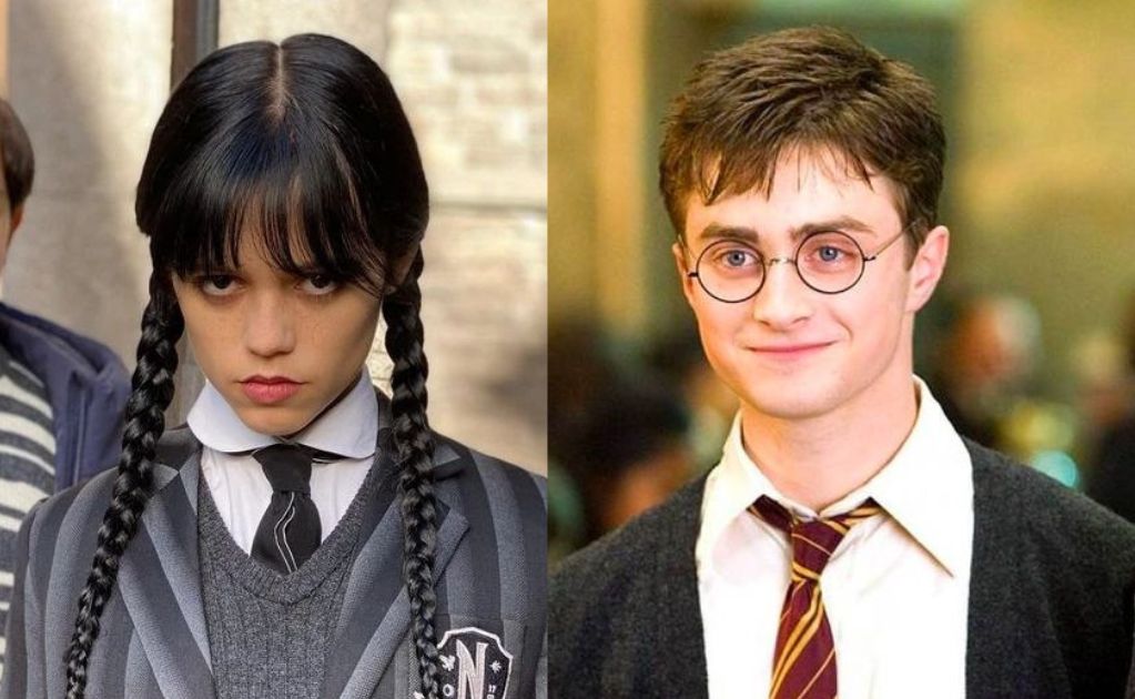 Las 5 similitudes de Merlina y Harry Potter que causan furor en redes