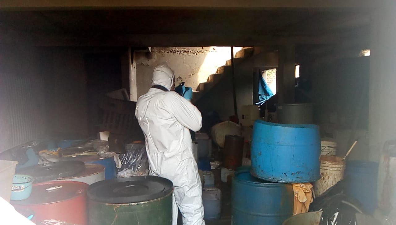 PGR asegura 3 toneladas de químicos en León, Guanajuato