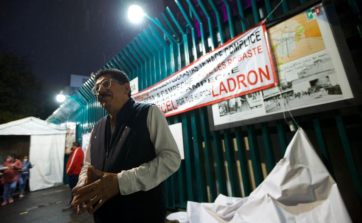 Tras trifulca en CEN del PRI, militantes amagan con plantón indefinido