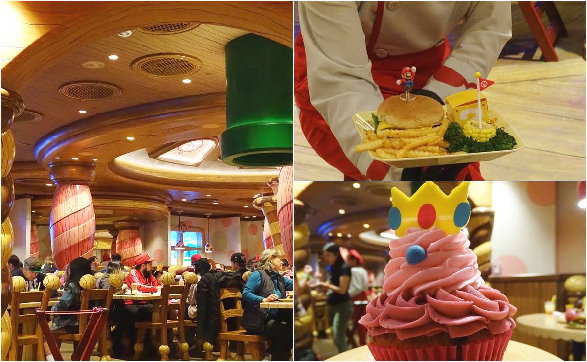 ¿Cuánto cuesta comer en el restaurante de Mario Bros. en Universal Studios Hollywood?