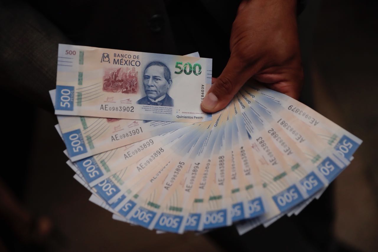 La evolución del billete de 500 pesos en México