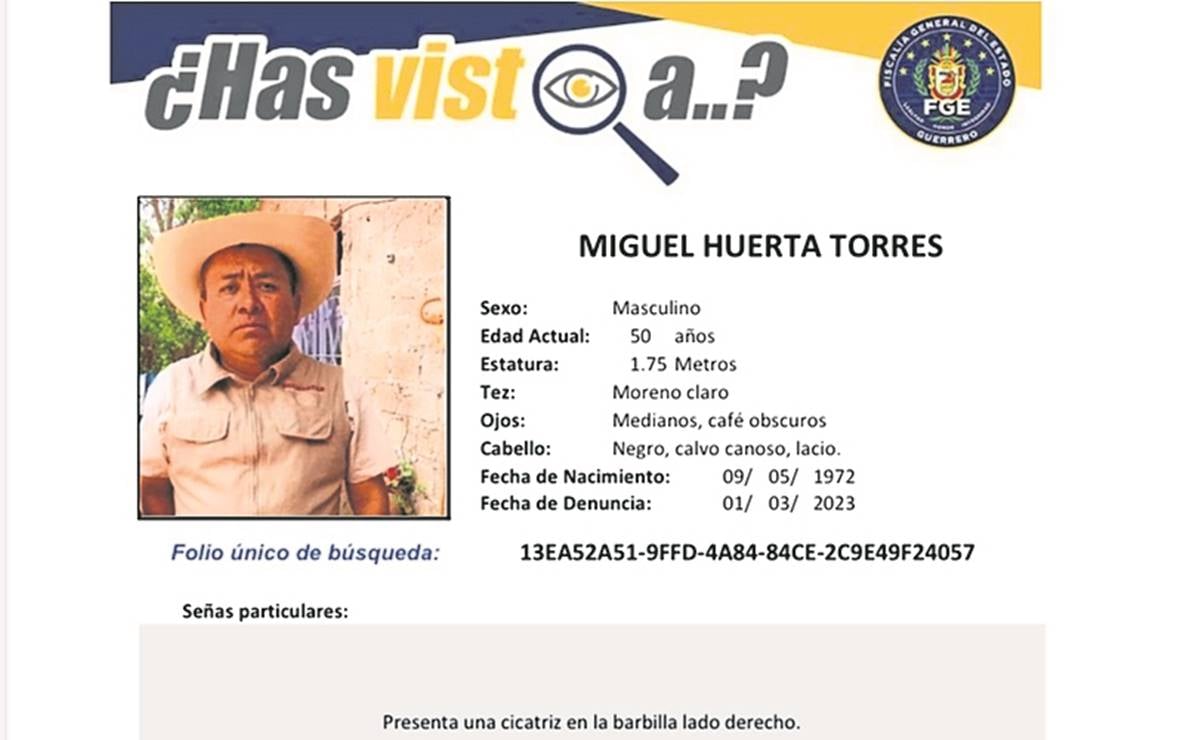 Familiares acusan a gobierno de abandonar a servidor de la nación desaparecido en Guerrero