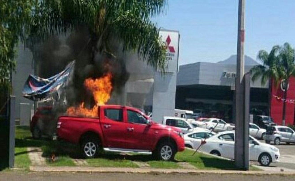 Detallan ataques a agencias automotrices en Michoacán