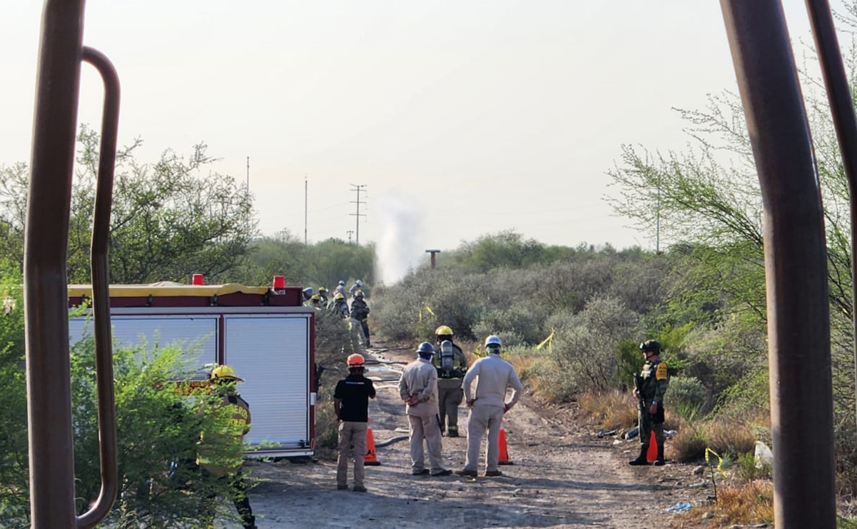 Huachicoleros provocan fuga en ducto de Pemex en Nuevo León