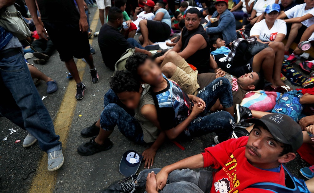 Recibe México 640 solicitudes de refugio de migrantes centroamericanos