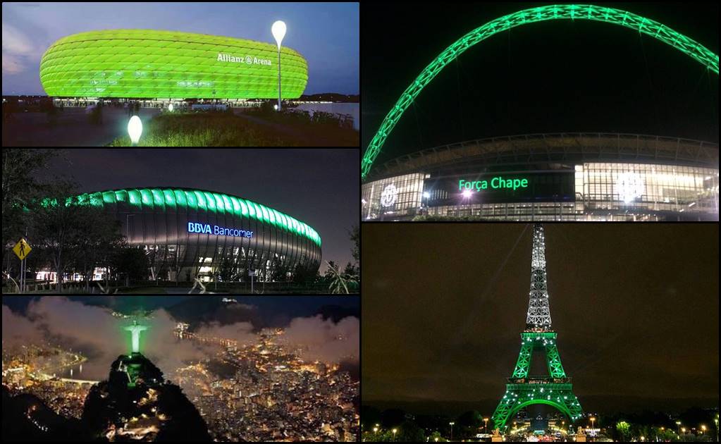 El mundo se pinta de verde por Chapecoense