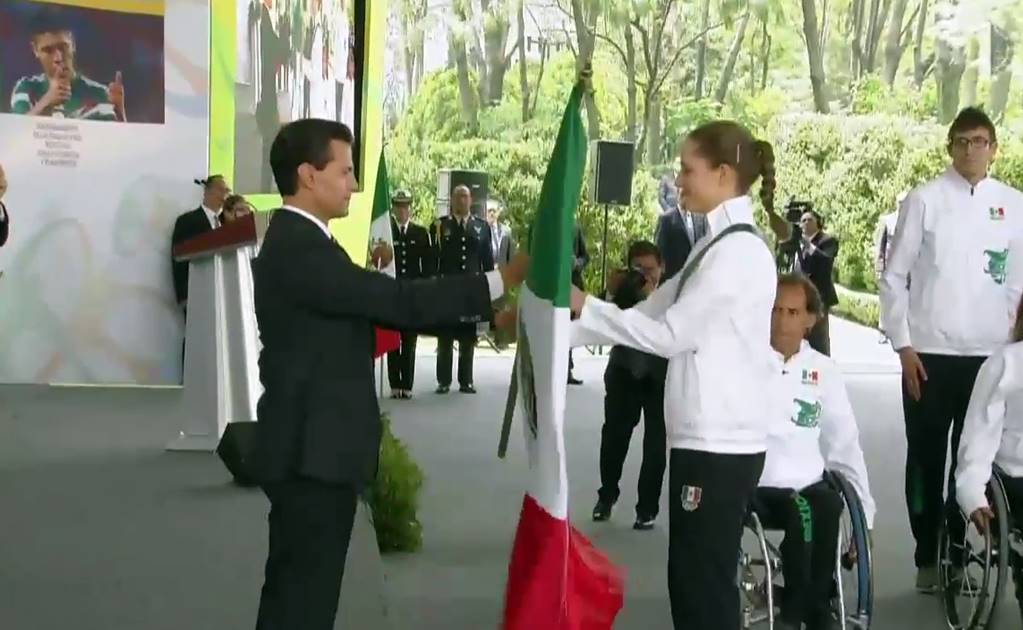 EPN desea éxito a mexicanos que competirán en Río 2016