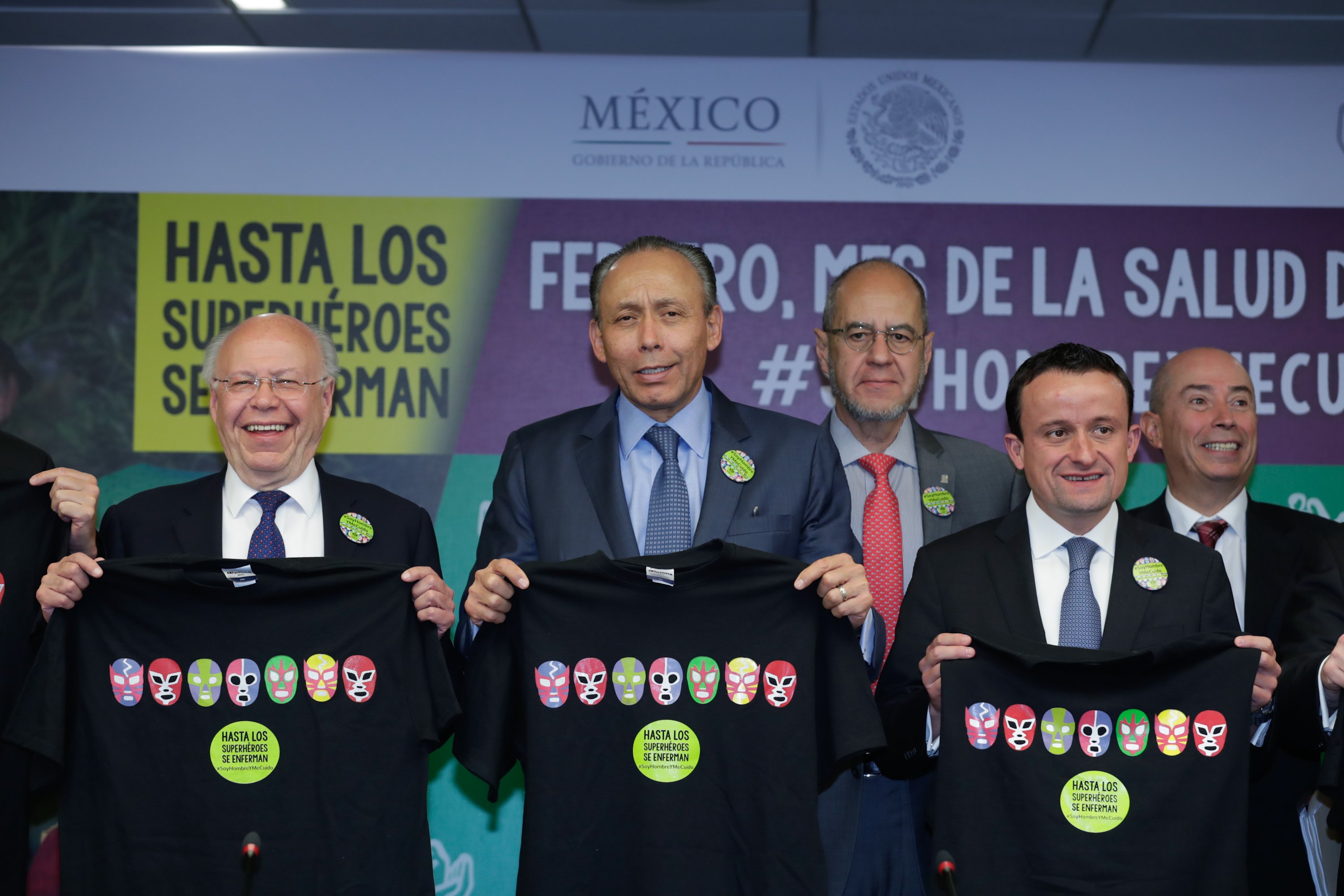 Lanzan campaña “Febrero, mes de la salud del hombre”