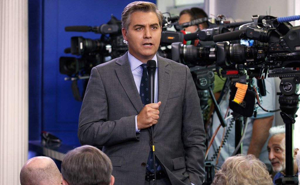 Censura, suspender acreditación a corresponsal de CNN en la Casa Blanca: SIP