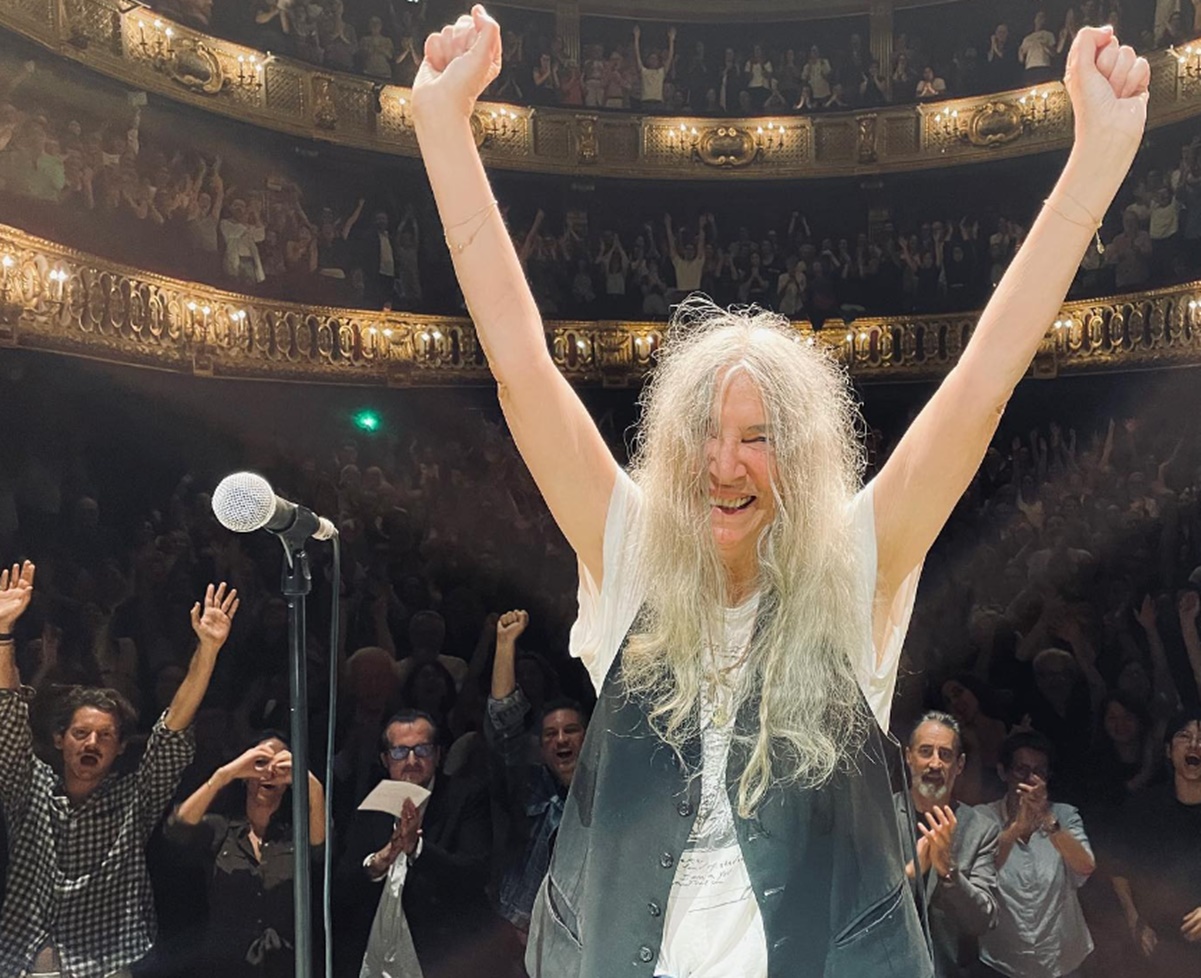 Patti Smith es dada de alta tras hospitalización de emergencia en Italia