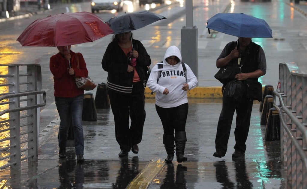​Reportan lluvia ligera en siete delegaciones de la CDMX