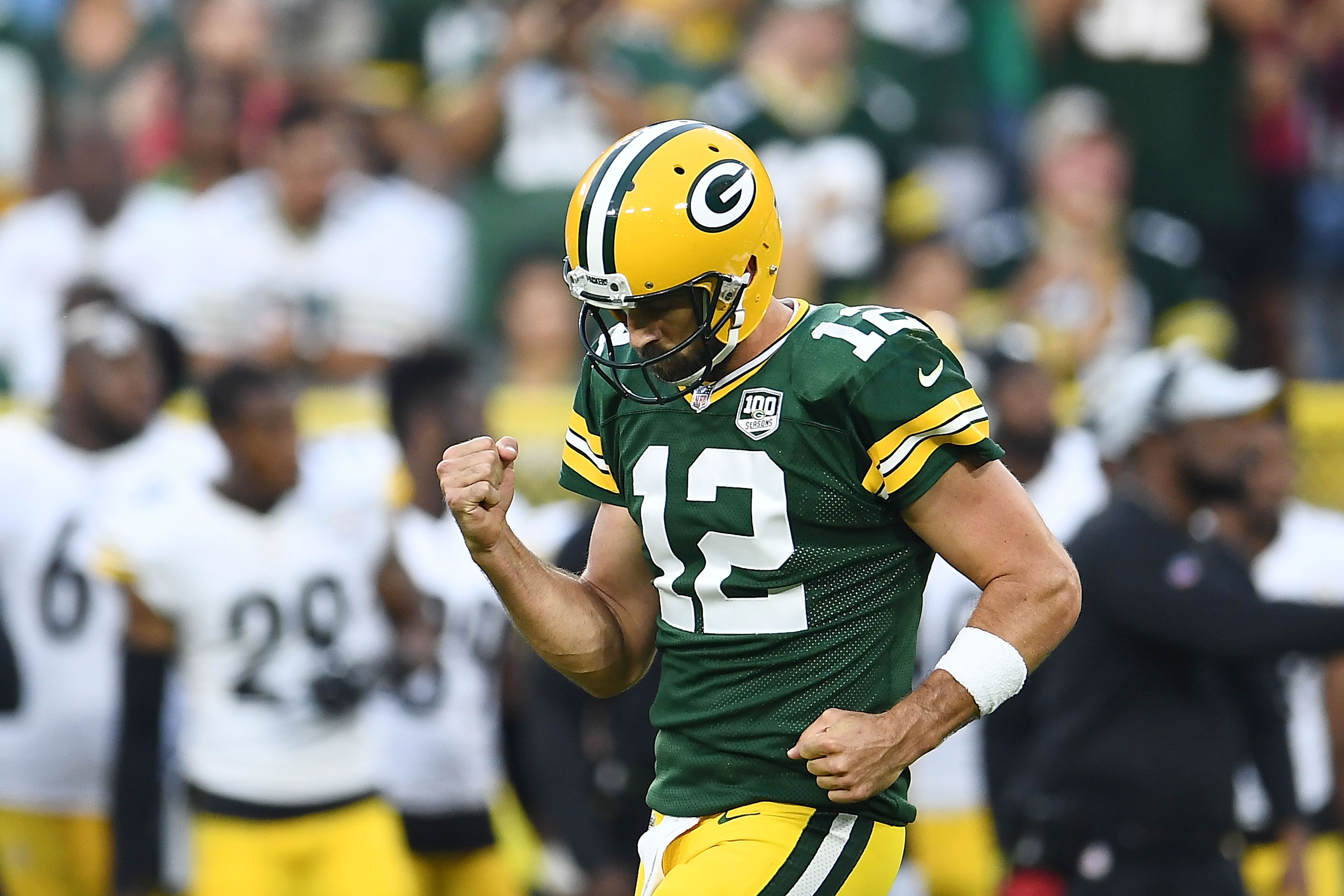 Aaron Rodgers, la esperanza de la ofensiva de los Packers