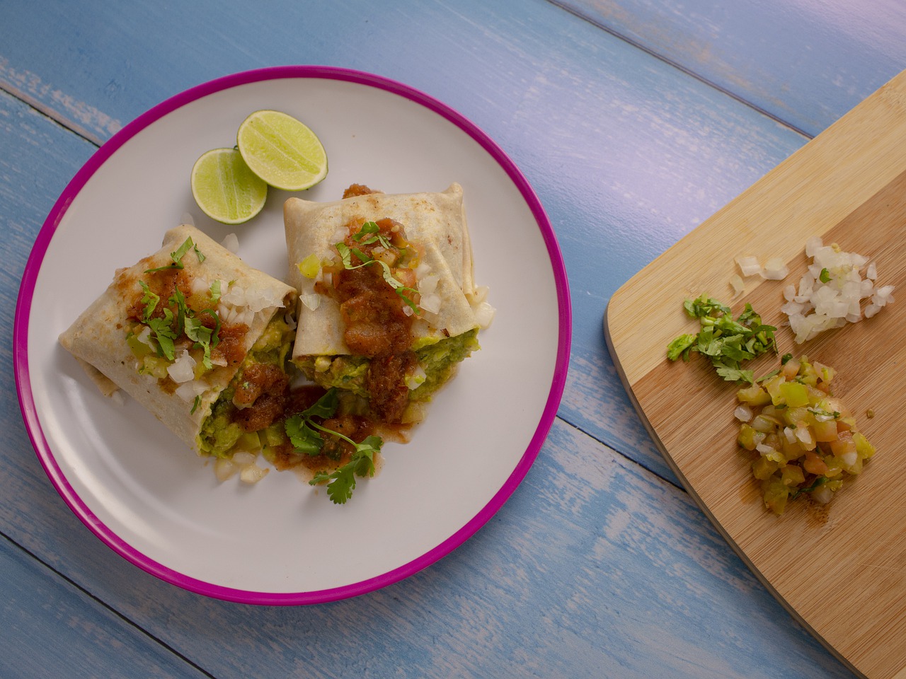 Comida fácil y rápida: prepara burritos sin carne 