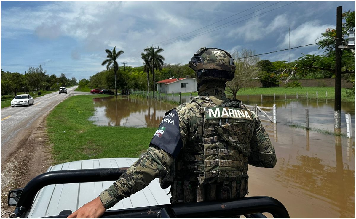 Huracán Beryl: Implementan Plan Marina en el litoral del Golfo de México ante probable impacto