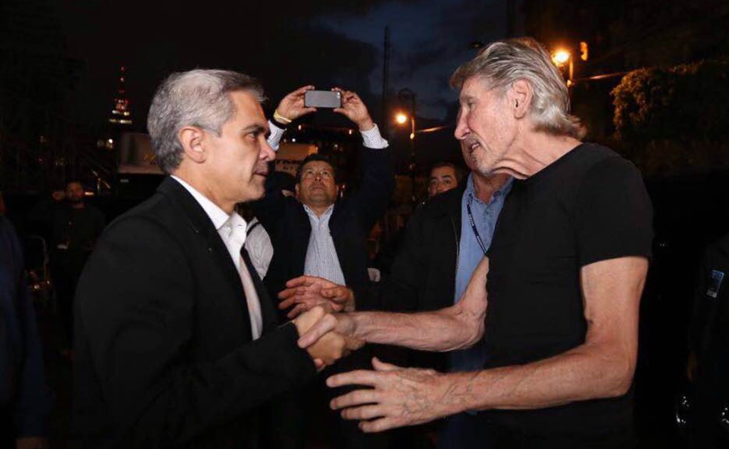 Se reúne Mancera con Roger Waters