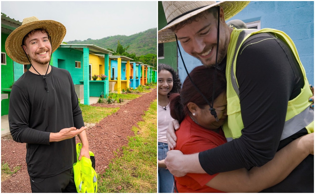 MrBeast regala 100 casas distribuidas en Jamaica, El Salvador, Argentina, México y Colombia: VIDEO