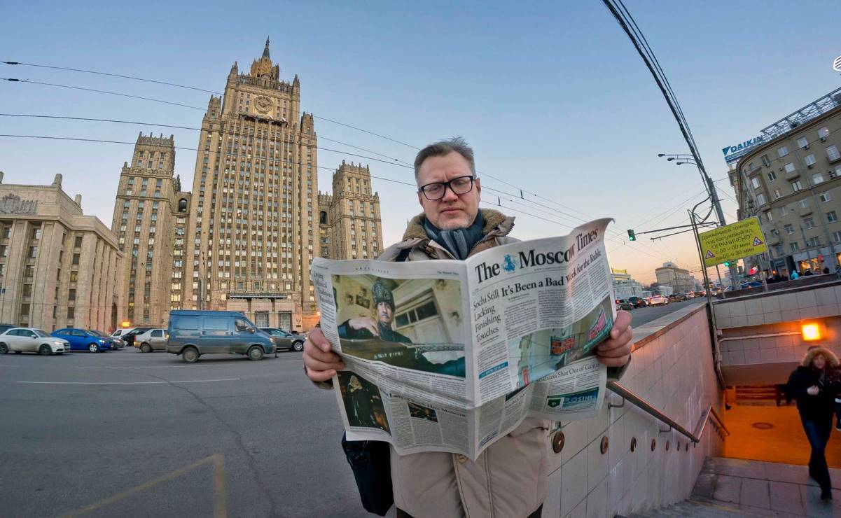 Rusia declara "indeseable" el medio The Moscow Times