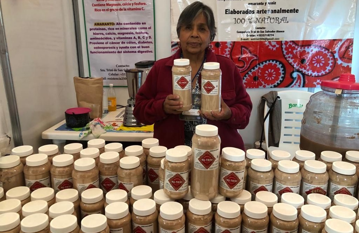 “Nu- Trini”, el nutritivo producto de cacao, amaranto y maíz que sale de las tierras de Atenco